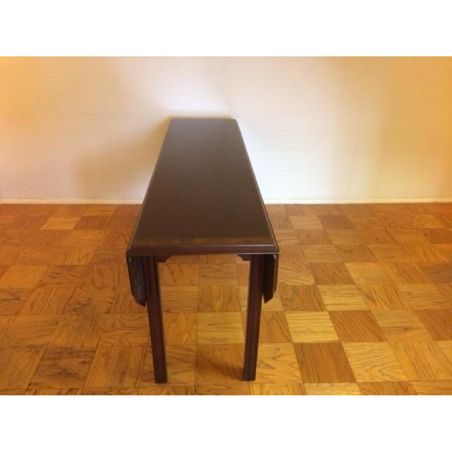 Drop Leaf Dining Room Table w/ 6 Chairs - image-4