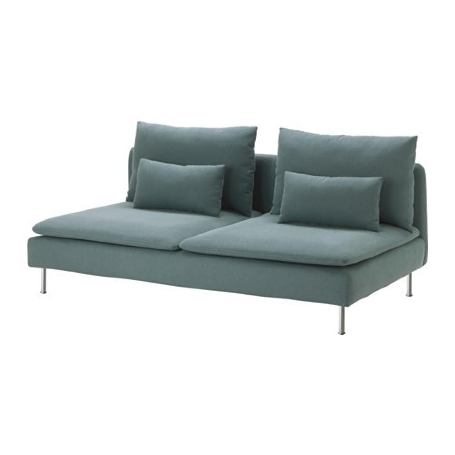 Ikea Soderhamn 2 Seat Armless Sofa - image-0
