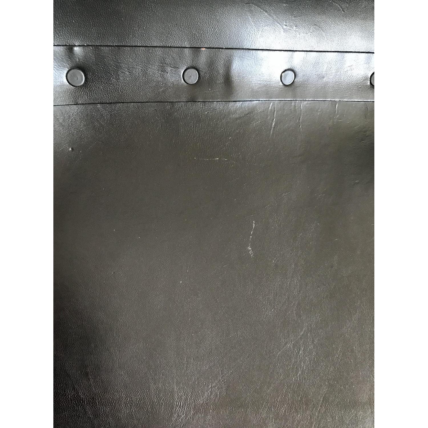 CB2 Roadhouse Black Leather Counter Stools - image-7