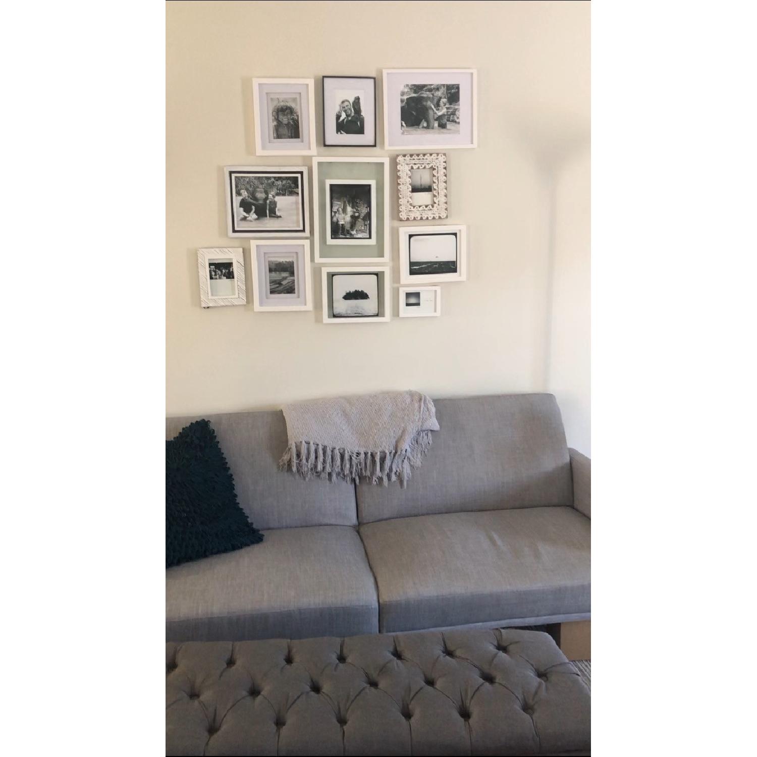 Target Light Gray Futon - image-3