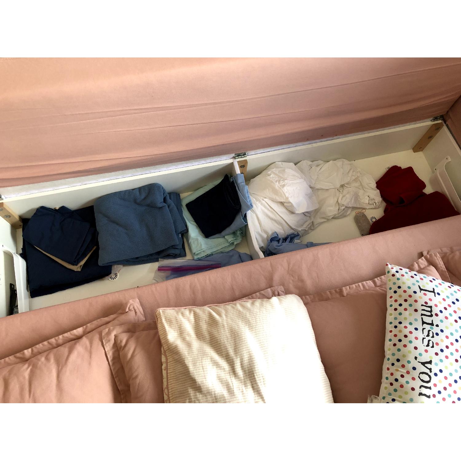 Ikea Holmsund Sleeper Sofa w/ Storage - image-2