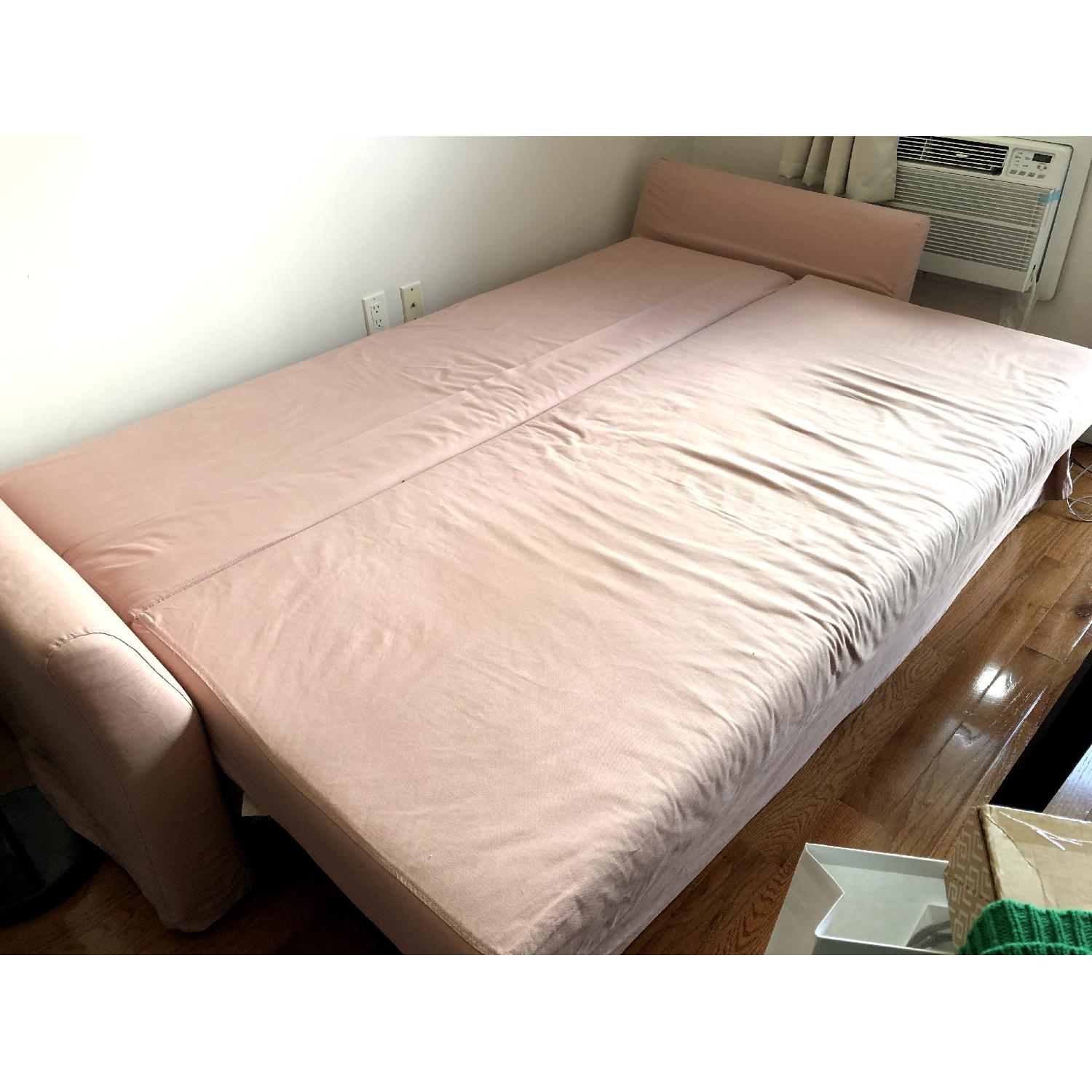 Ikea Holmsund Sleeper Sofa w/ Storage - image-3