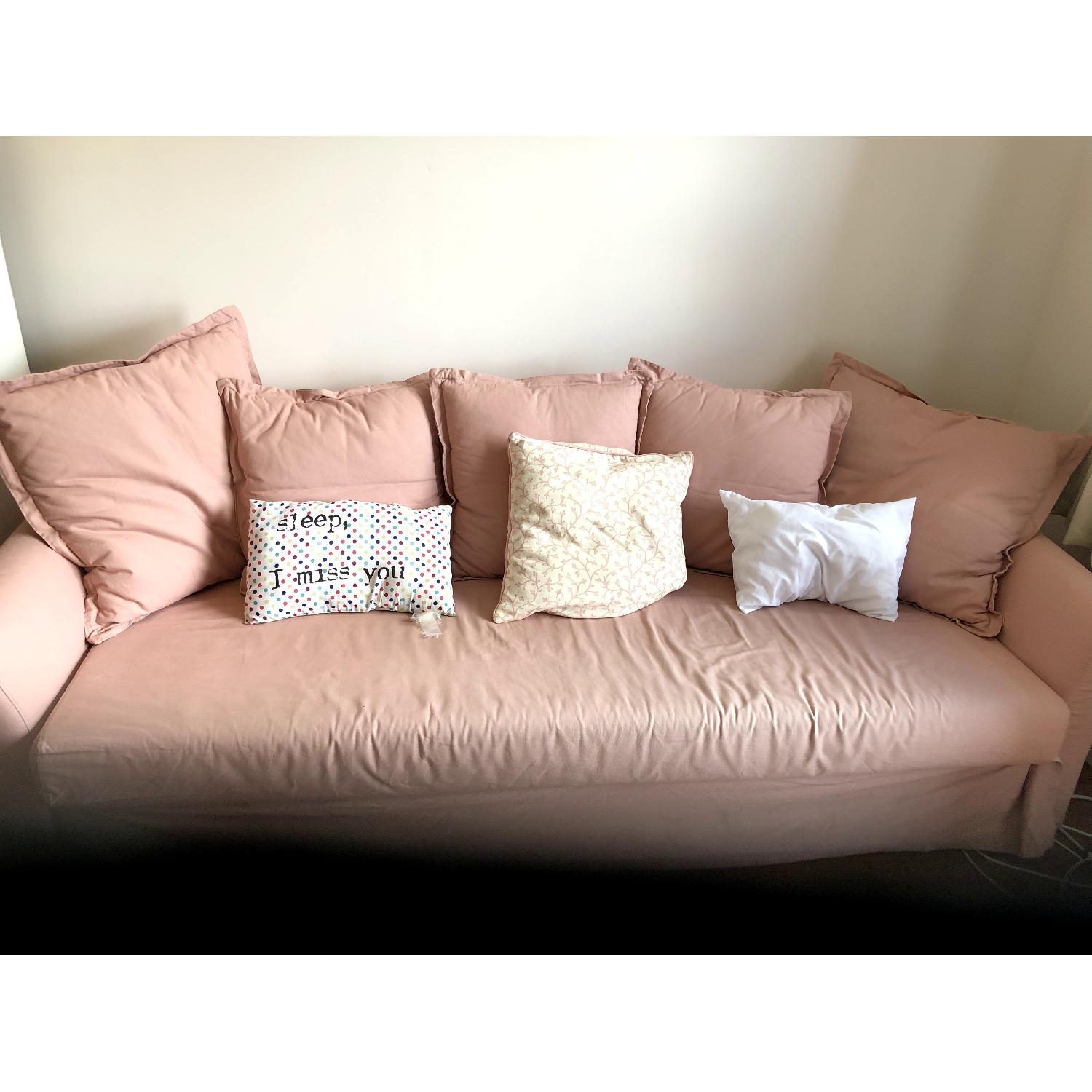 Ikea Holmsund Sleeper Sofa w/ Storage - image-4