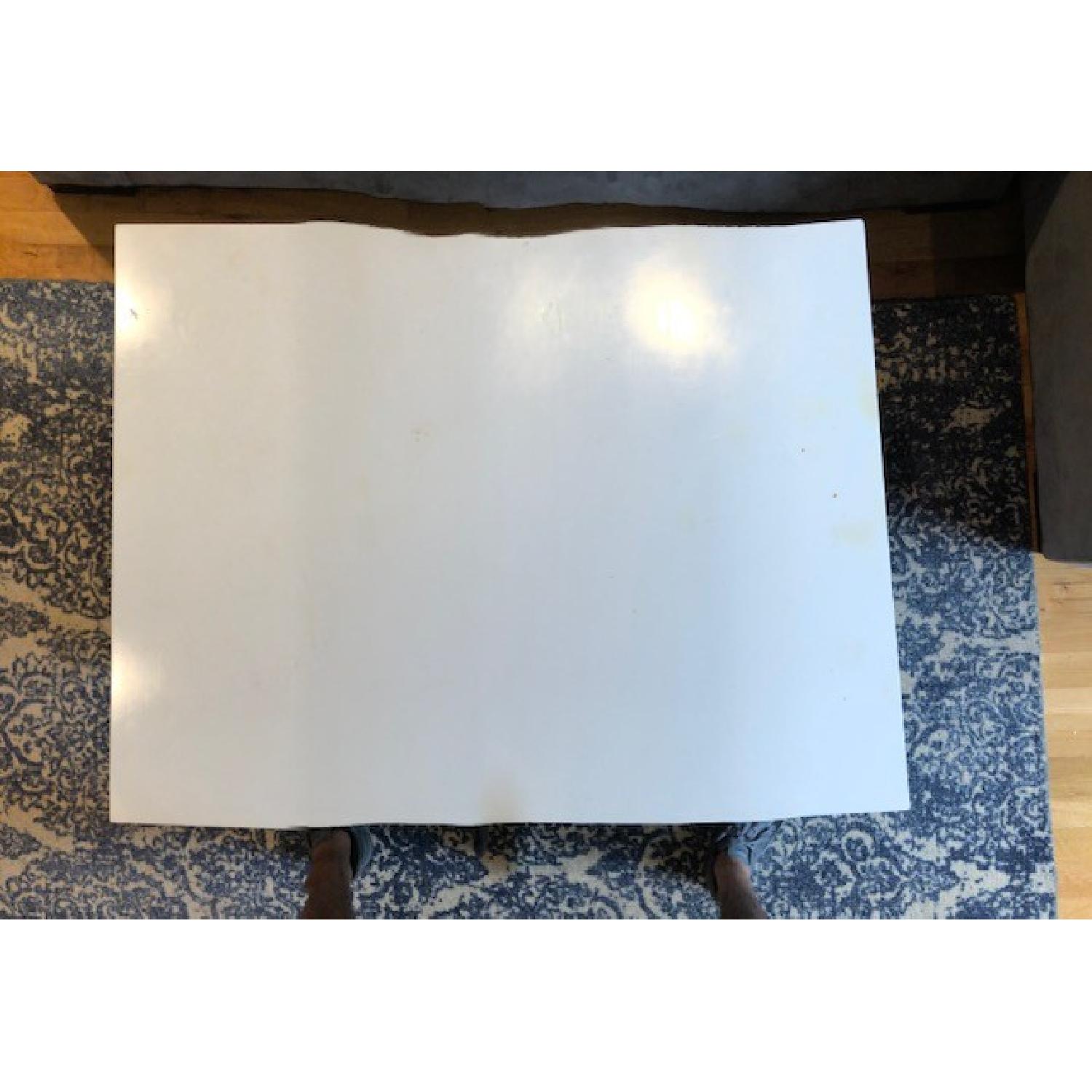 Target White Mid Century Modern Coffee Table - image-1