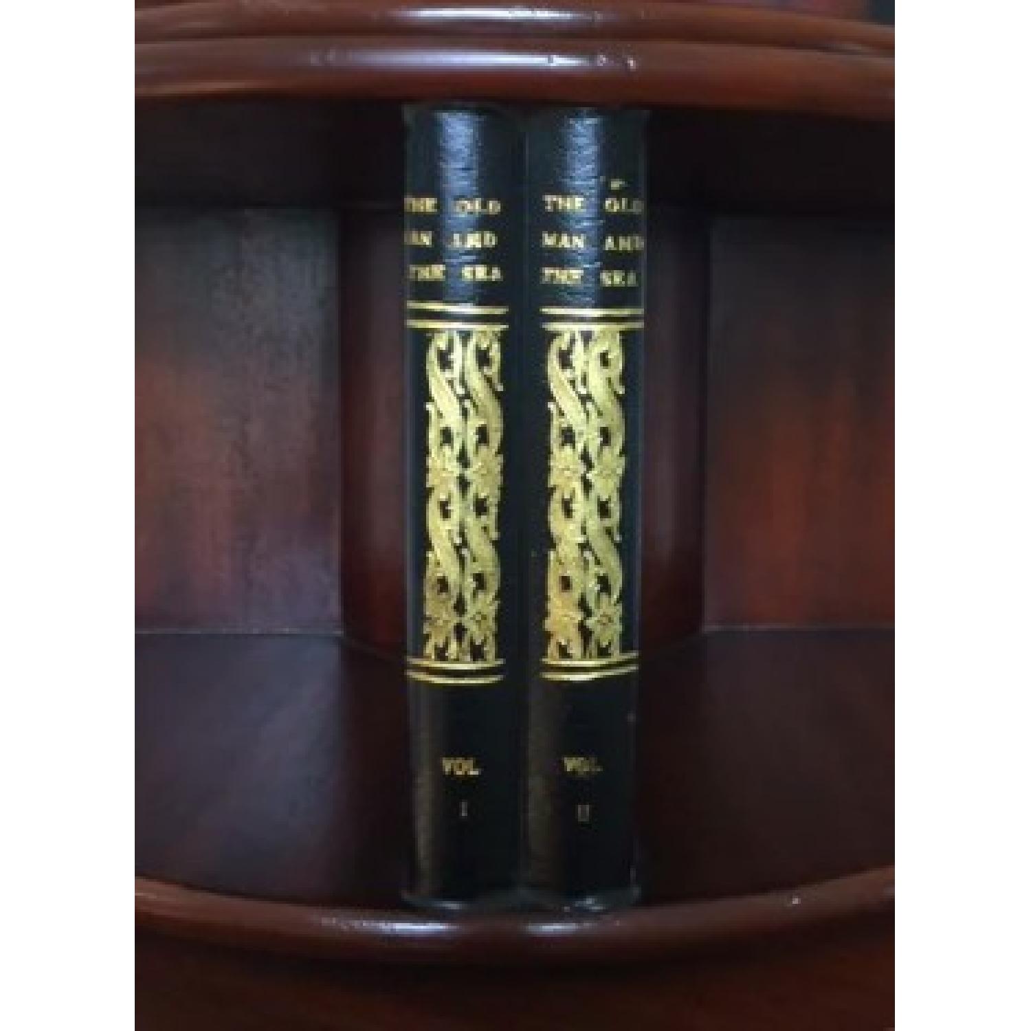 Ernest Hemingway Shakespeare &Company Revolving Bookcase - image-4