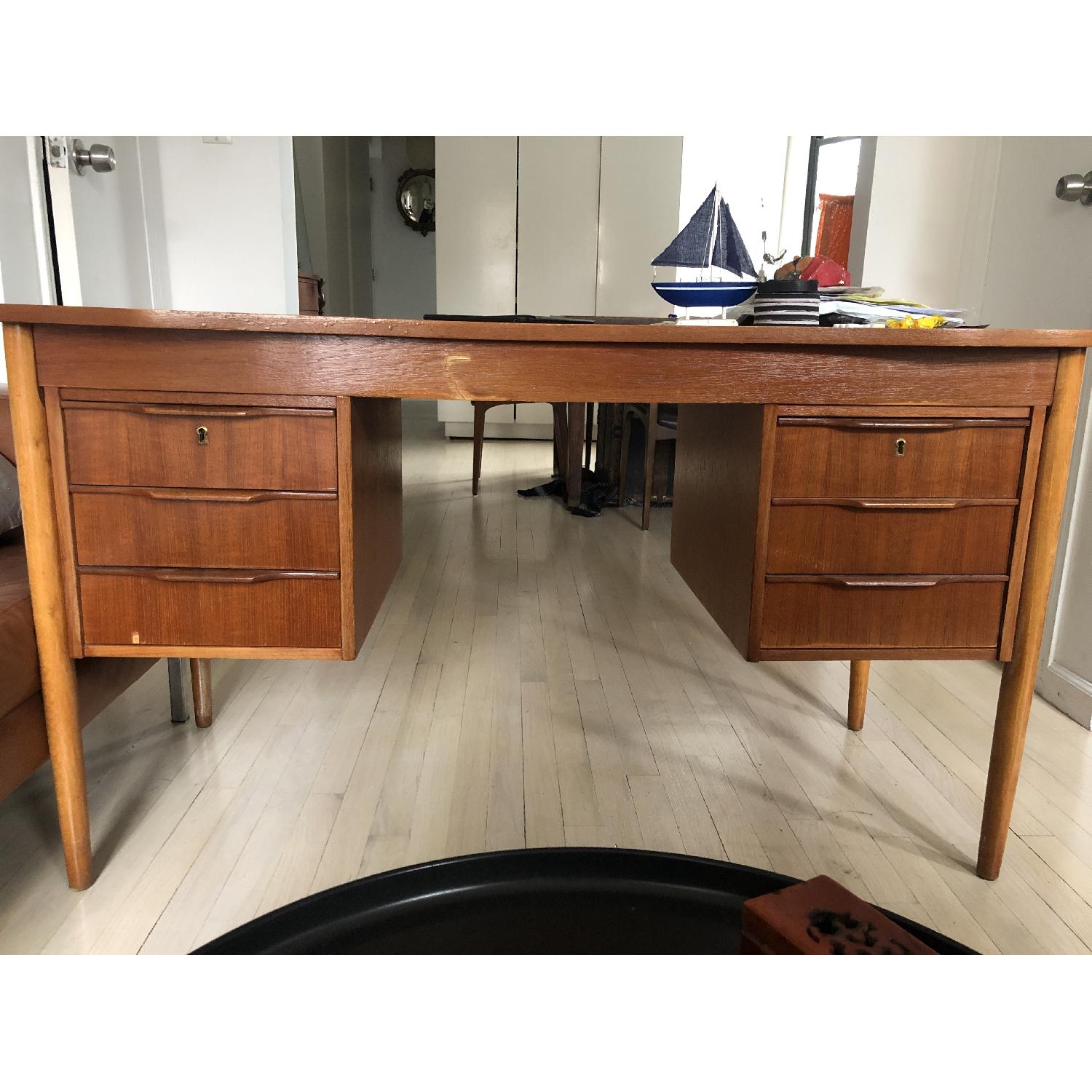 Ejsing Mobelfabrik Danish Teak Desk - image-1