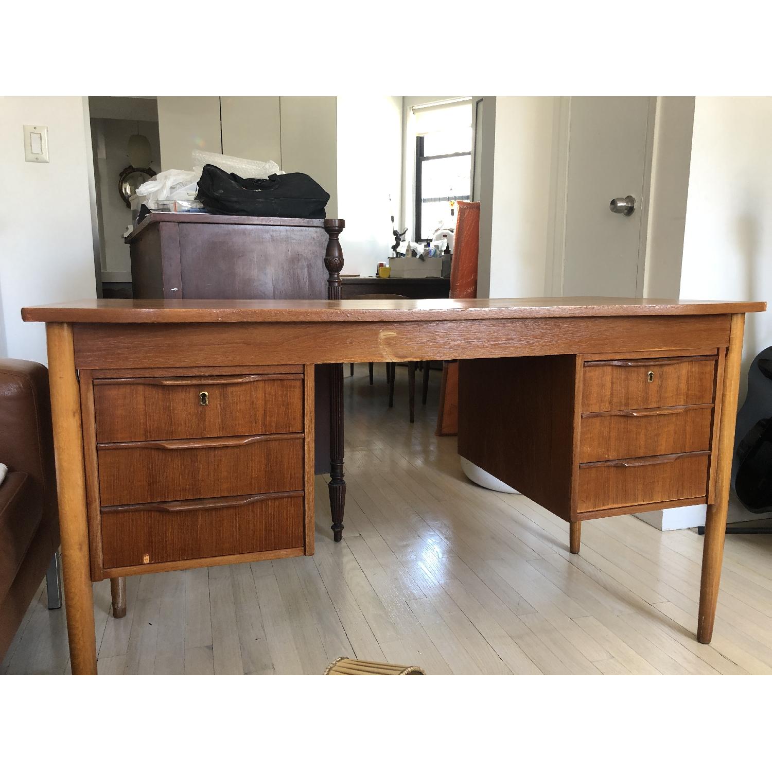 Ejsing Mobelfabrik Danish Teak Desk - image-2