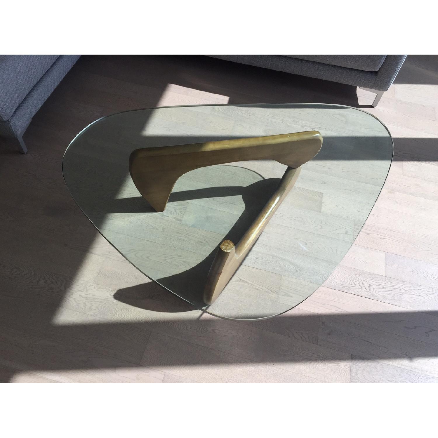 Manhattan Home Design Noguchi Coffee Table in Walnut - image-1
