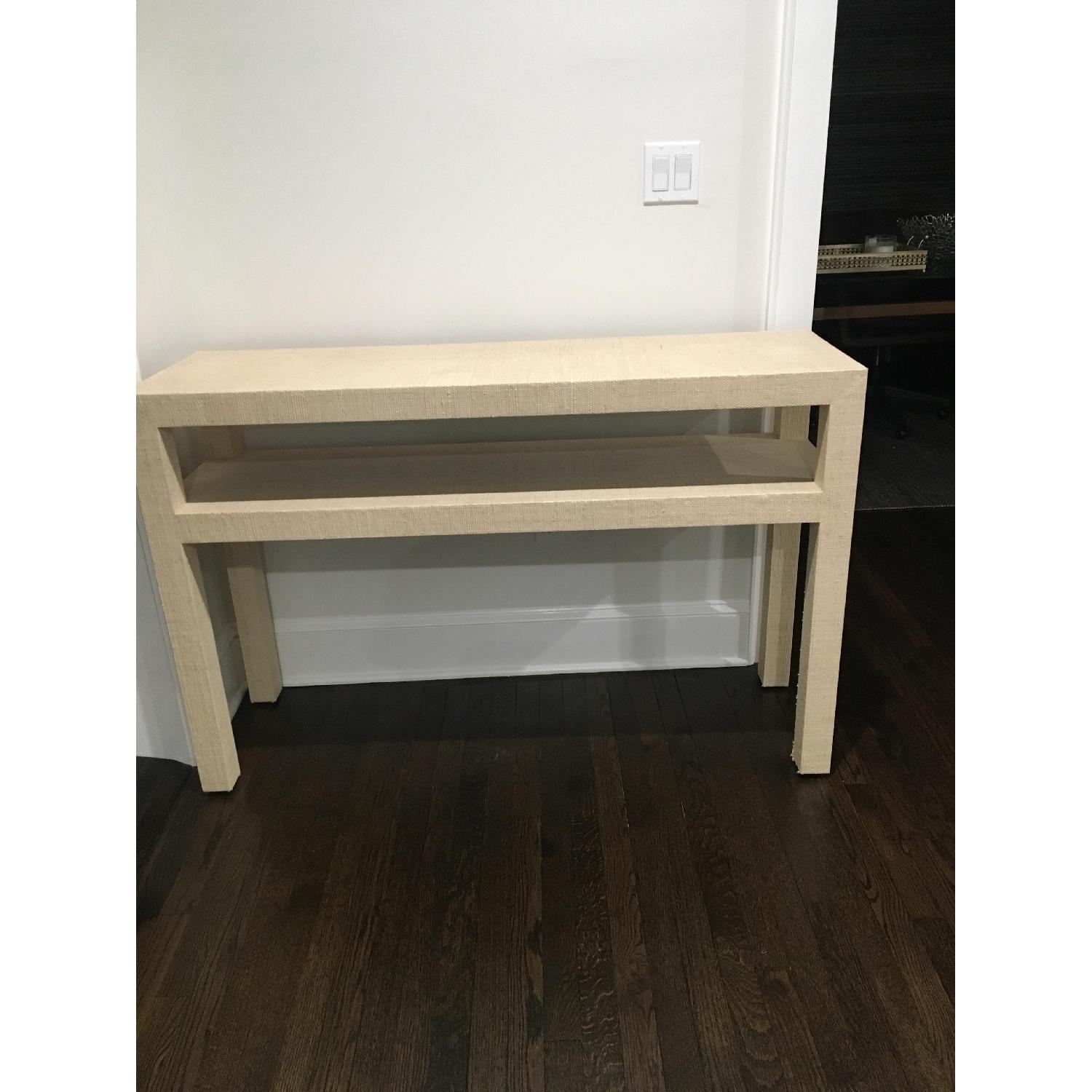 Serena & Lily Blake Raffia Console - image-1