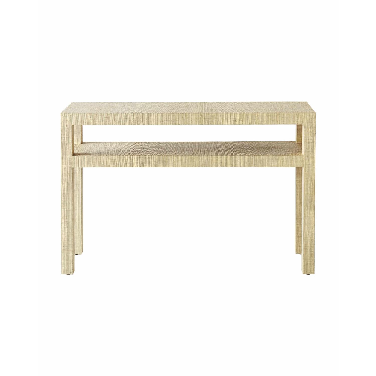 Serena & Lily Blake Raffia Console - image-0