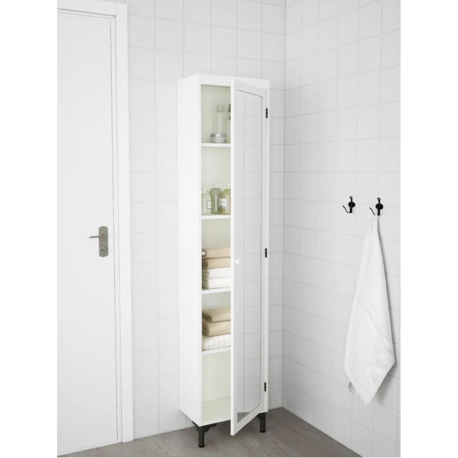 Ikea Silveran High Cabinet w/ Mirror - image-2