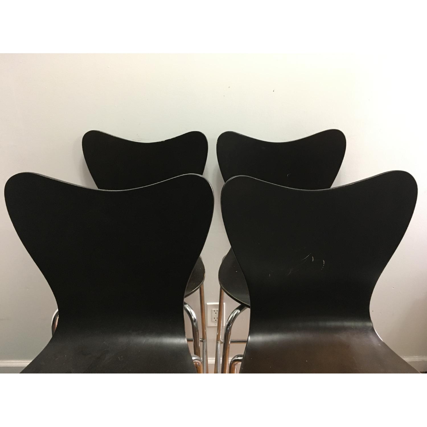 West Elm Scoop Back Bar Stools - image-1