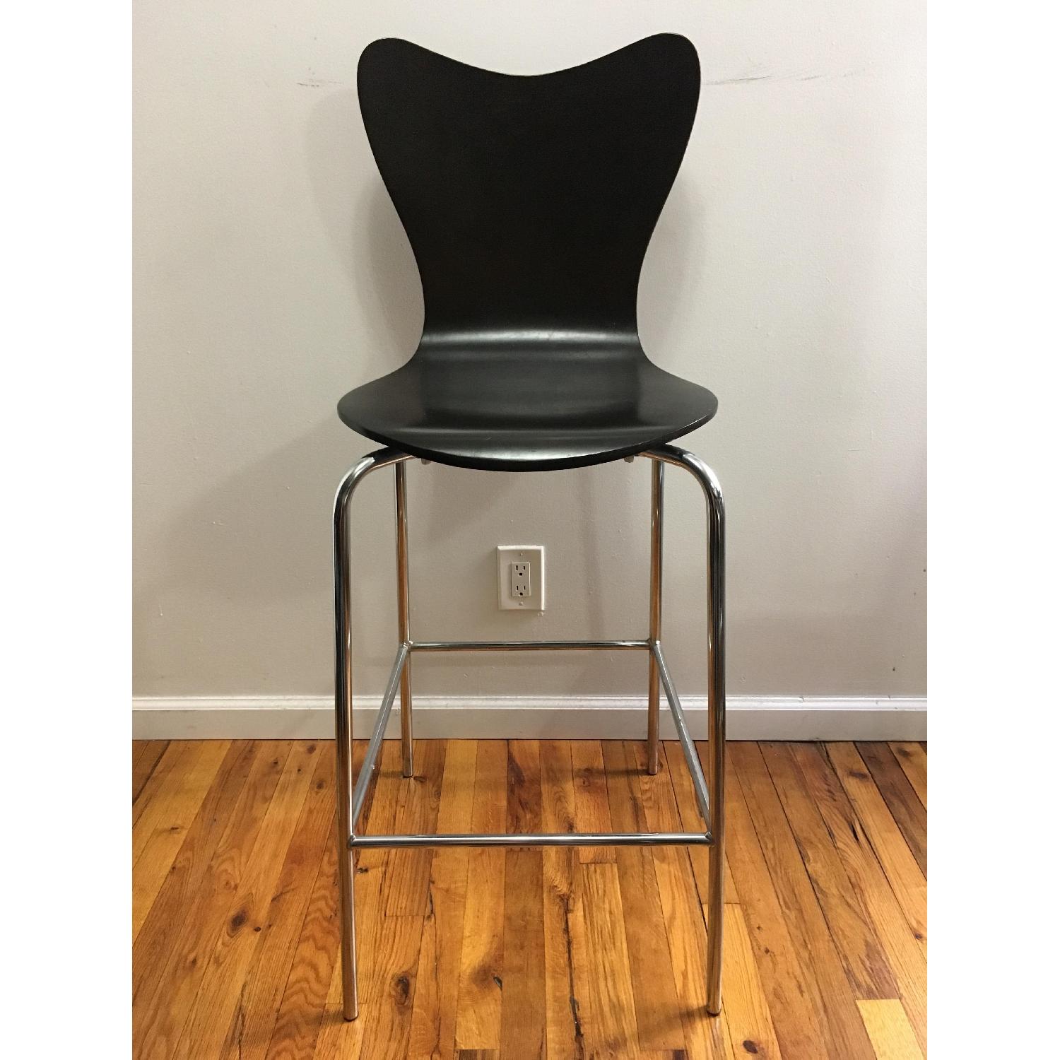 West Elm Scoop Back Bar Stools - image-2