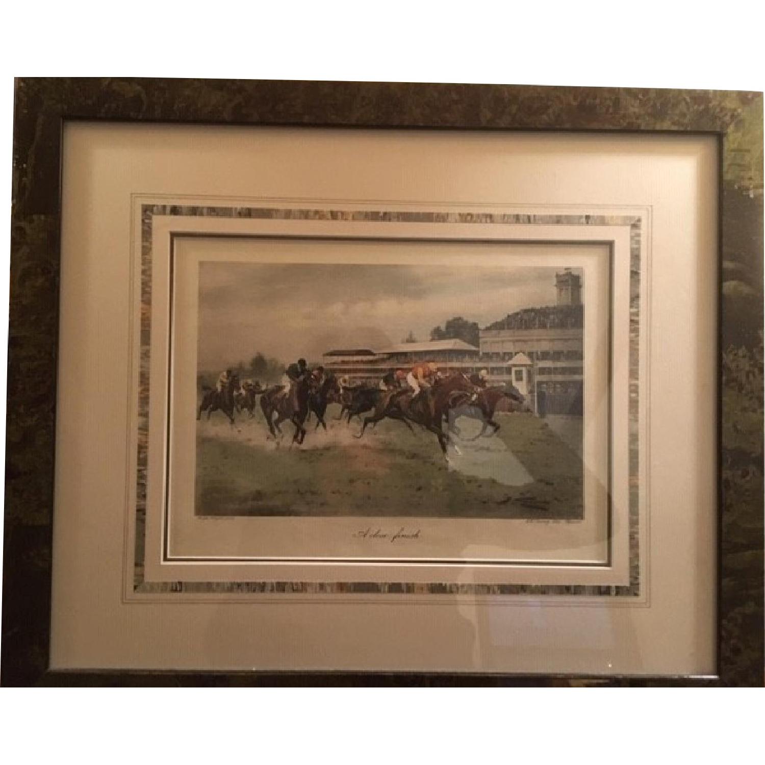 George Wright Signed Prints - Horse Racing - AptDeco