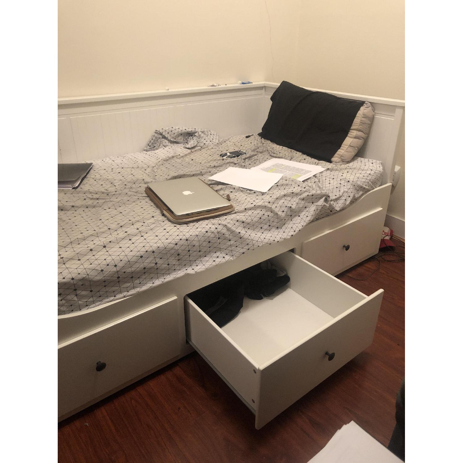 Ikea Hemnes DayBed w/ Storage Drawers - image-2