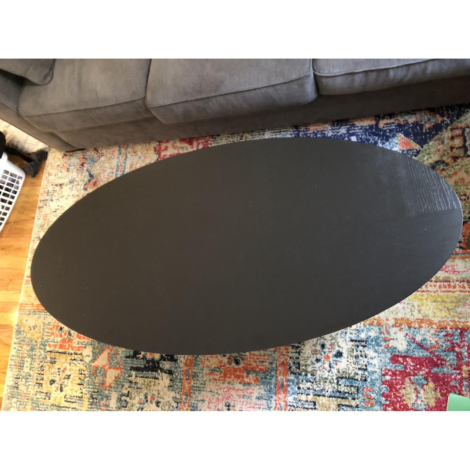 Ikea Vejmon Coffee Table in BlackBrown AptDeco