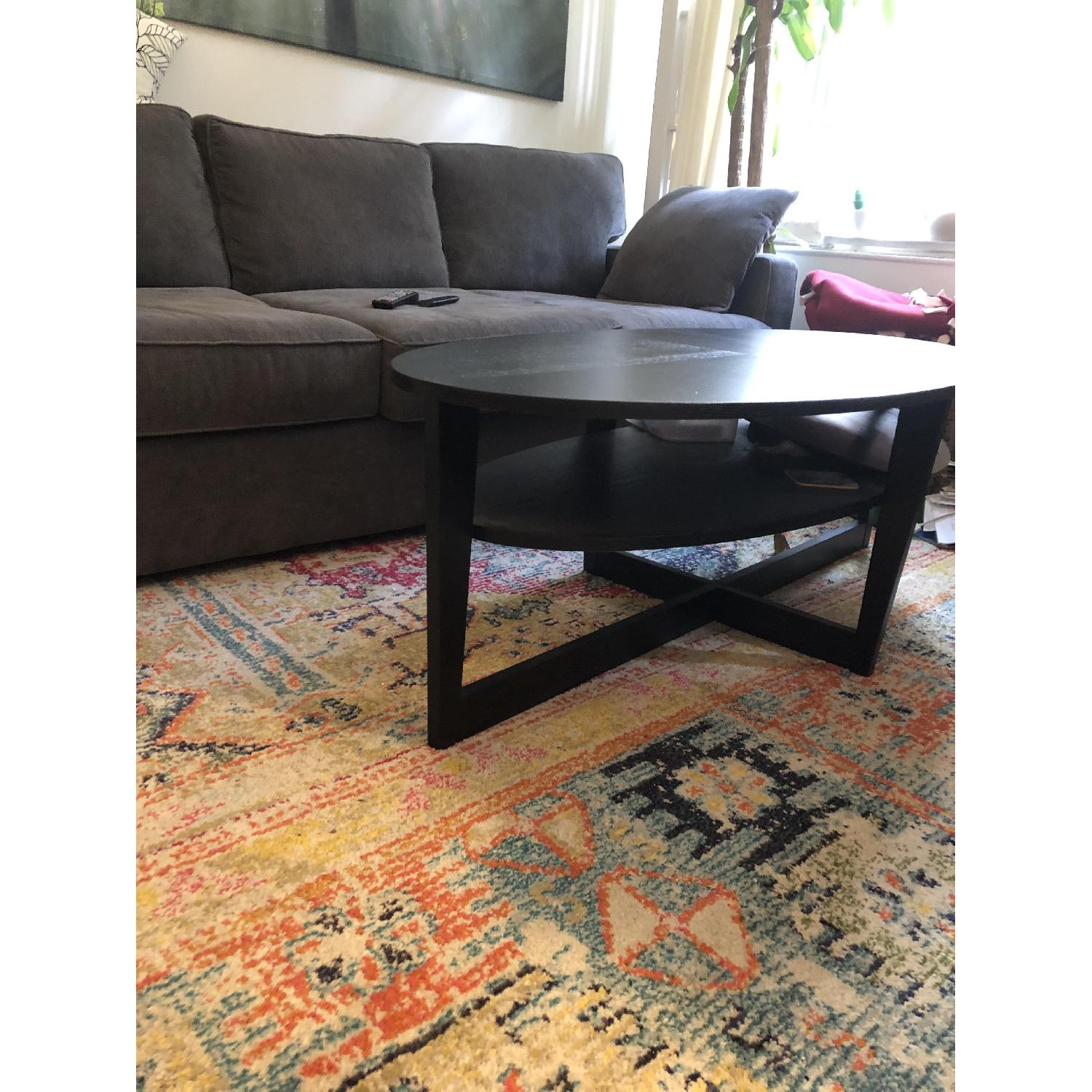 IKEA センターテーブル　VEJMON Amazon.co.jp: IKEA VEJMON コーヒーテーブル 90cm ブラック