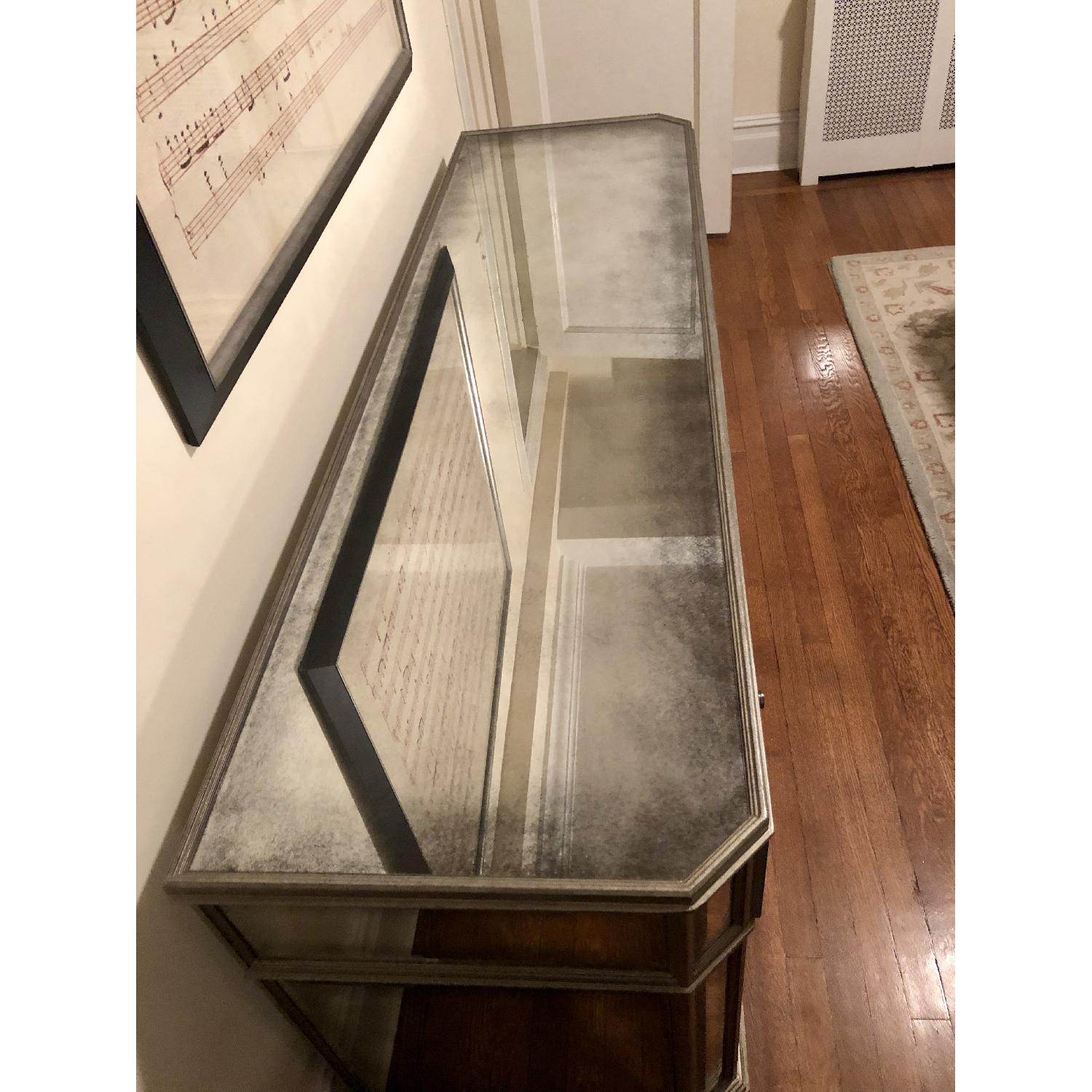 Restoration Hardware 1930s French Mirrored 8-Drawer Dresser - image-3