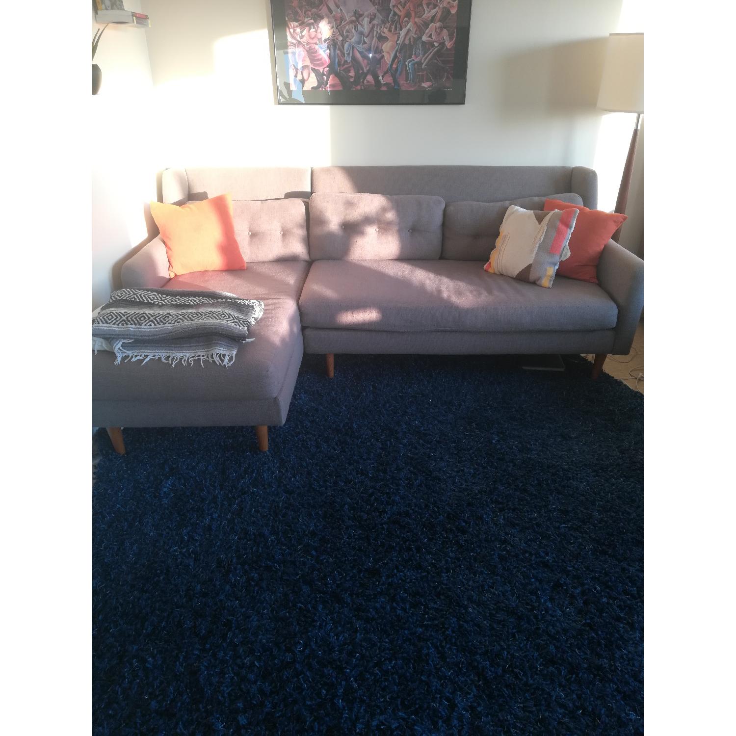 West Elm Crosby 2-Piece Sectional Sofa - image-1