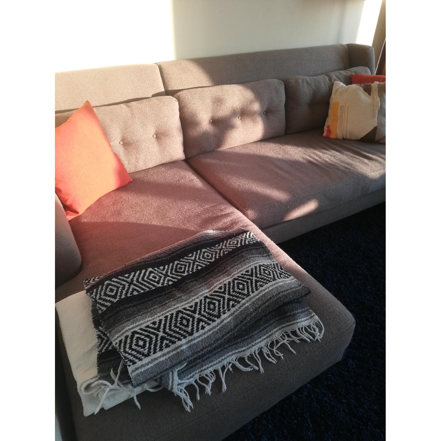 West Elm Crosby 2-Piece Sectional Sofa - image-3