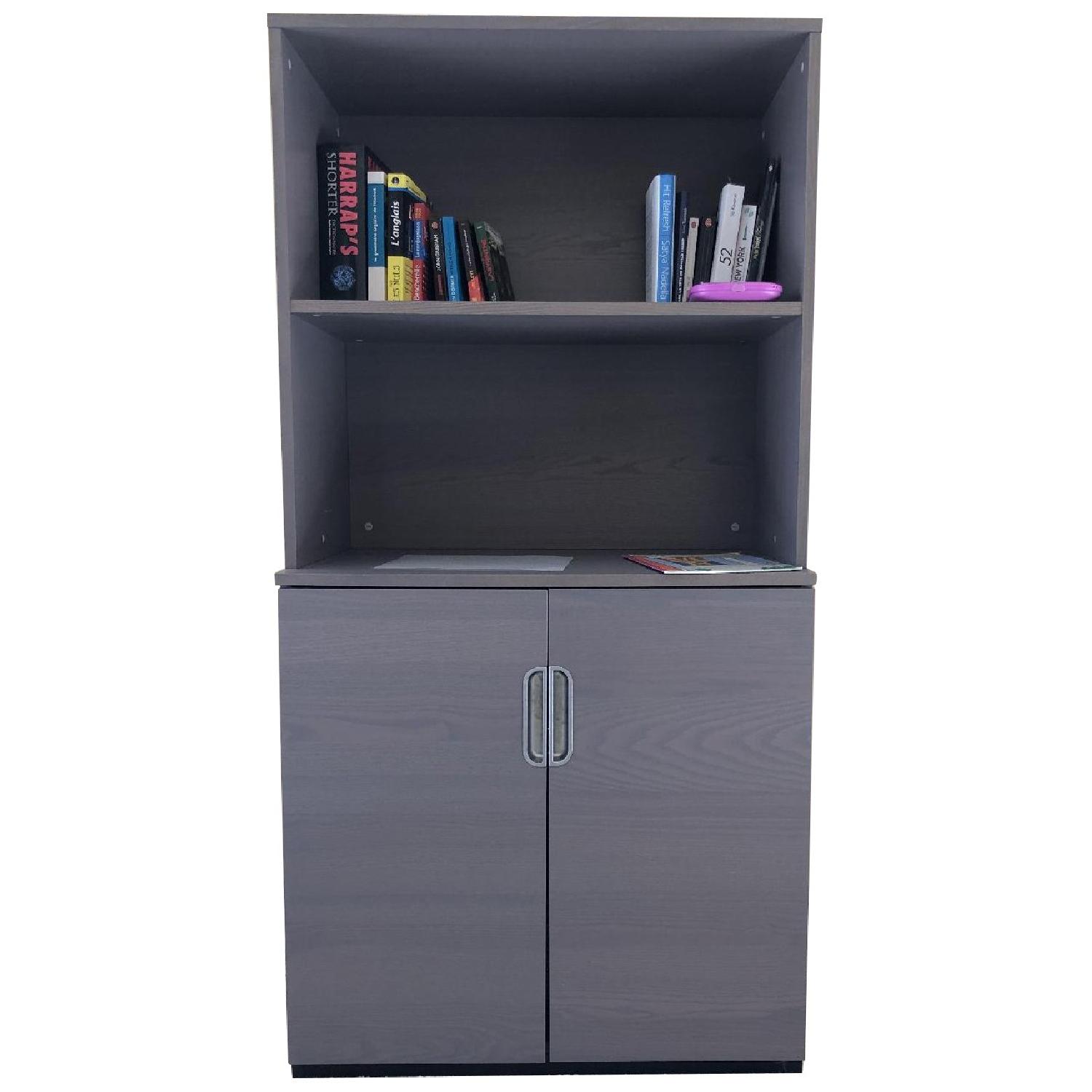 Ikea Wooden Storage AptDeco