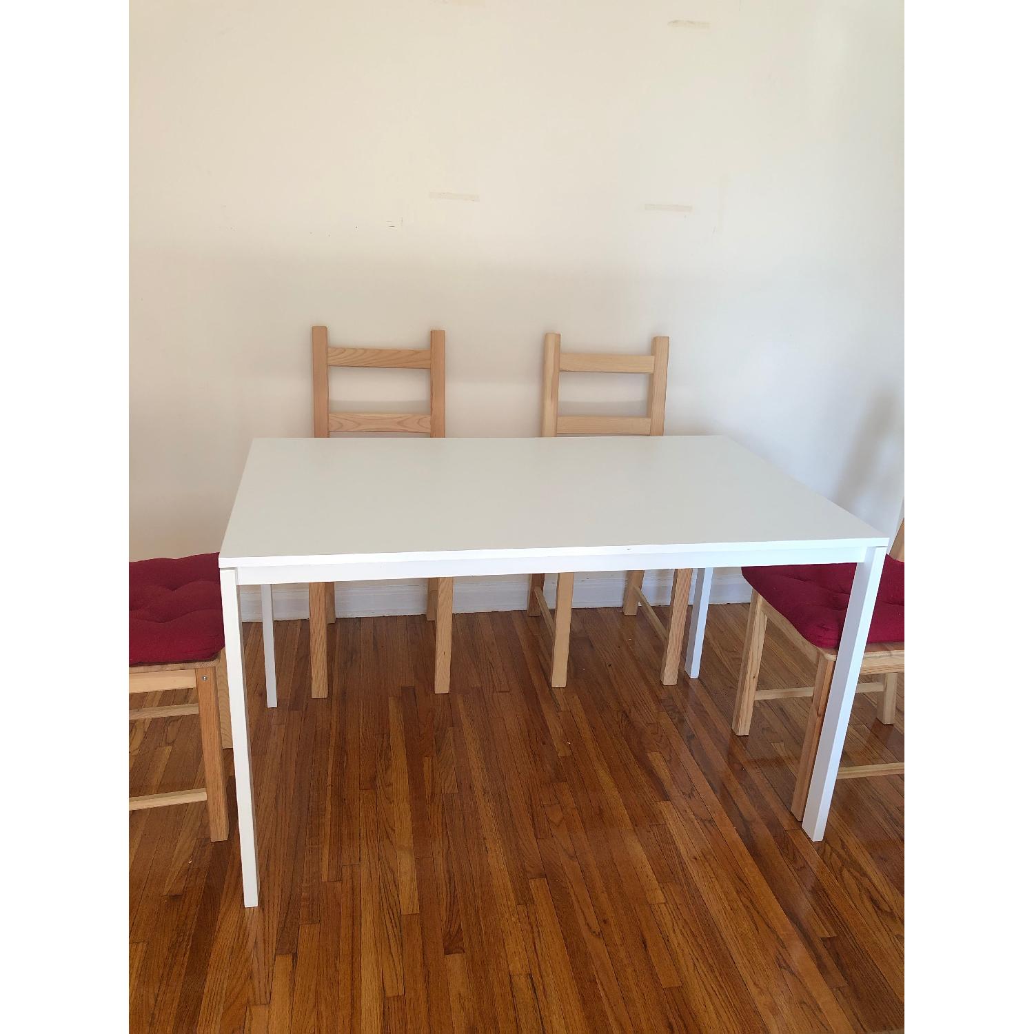 Ikea Dining Table w/ 4 Chairs - image-2