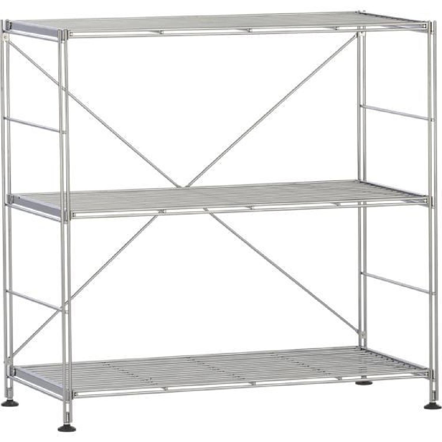 Crate & Barrel Max 3-Shelf Unit - image-0