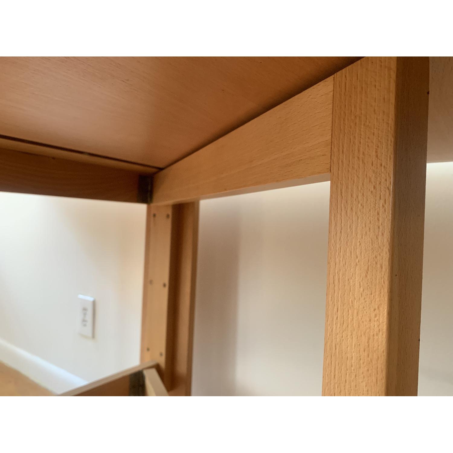 Teak Drop-Leaf/Folding Dining Table - image-5