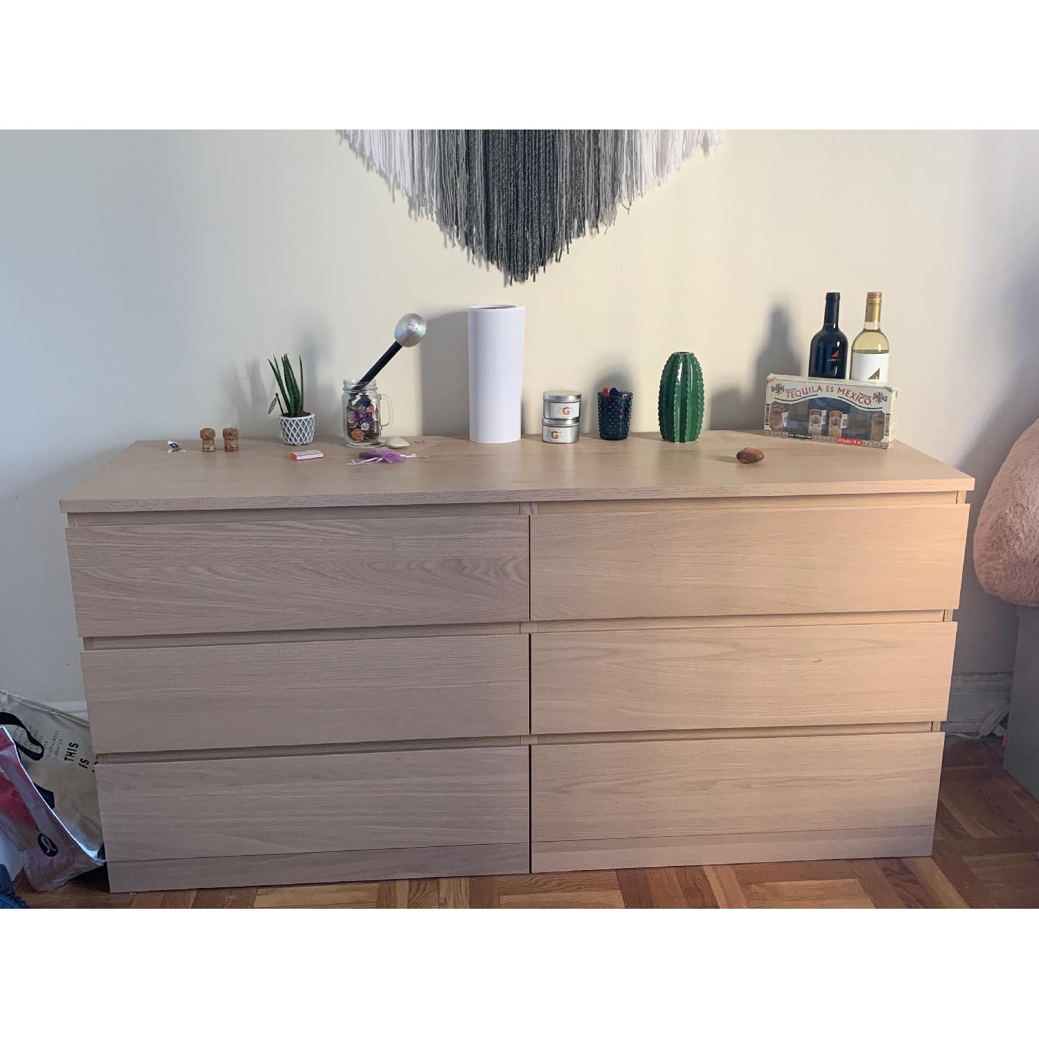 Ikea Malm 6 Drawer Dresser - image-1
