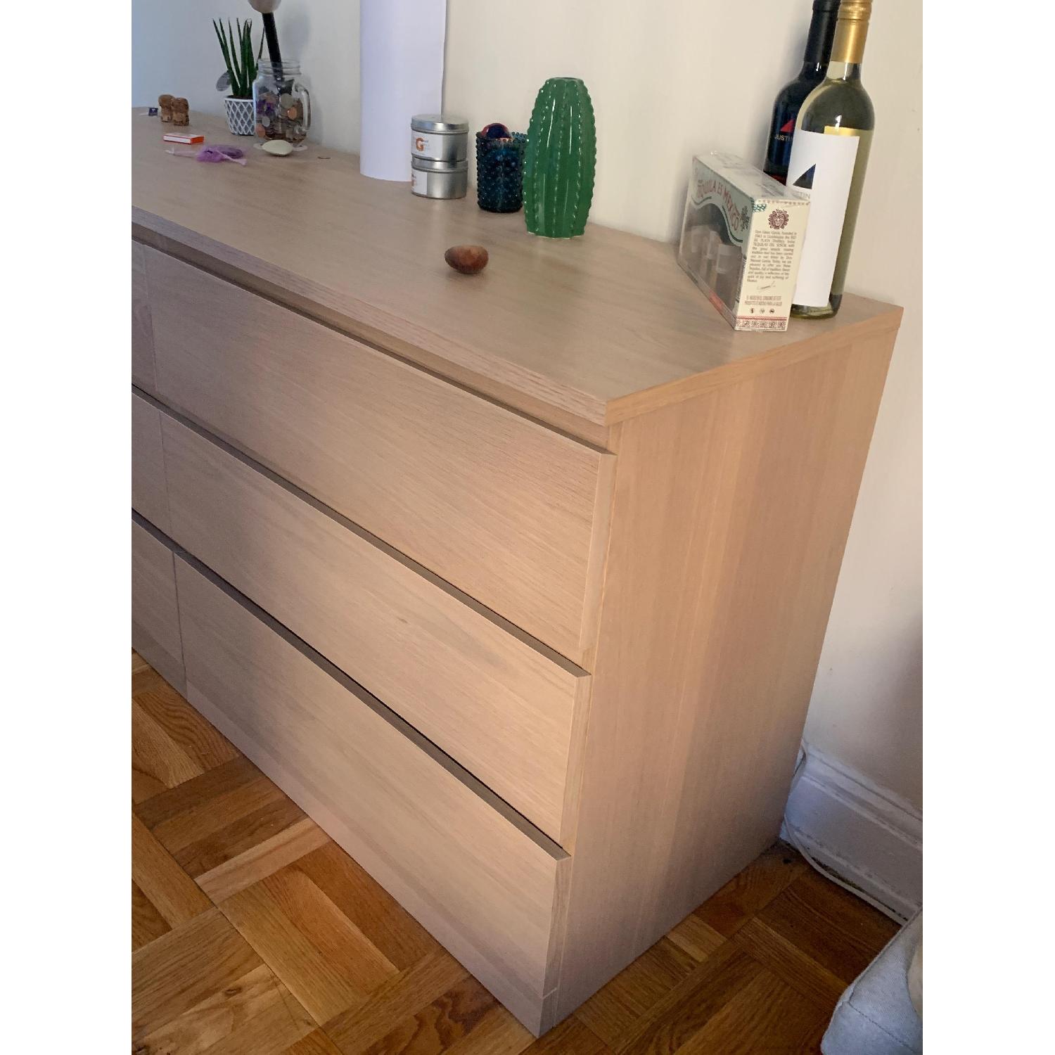 Ikea Malm 6 Drawer Dresser - image-2