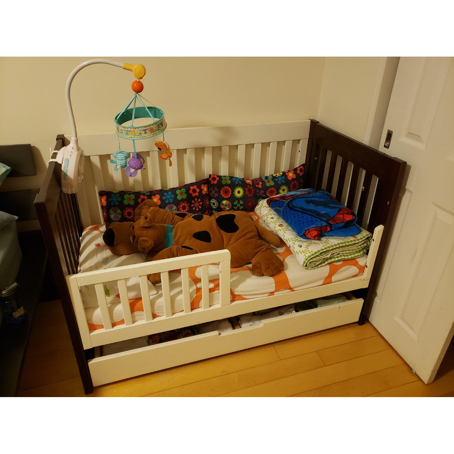 Wood Convertible Crib - image-5