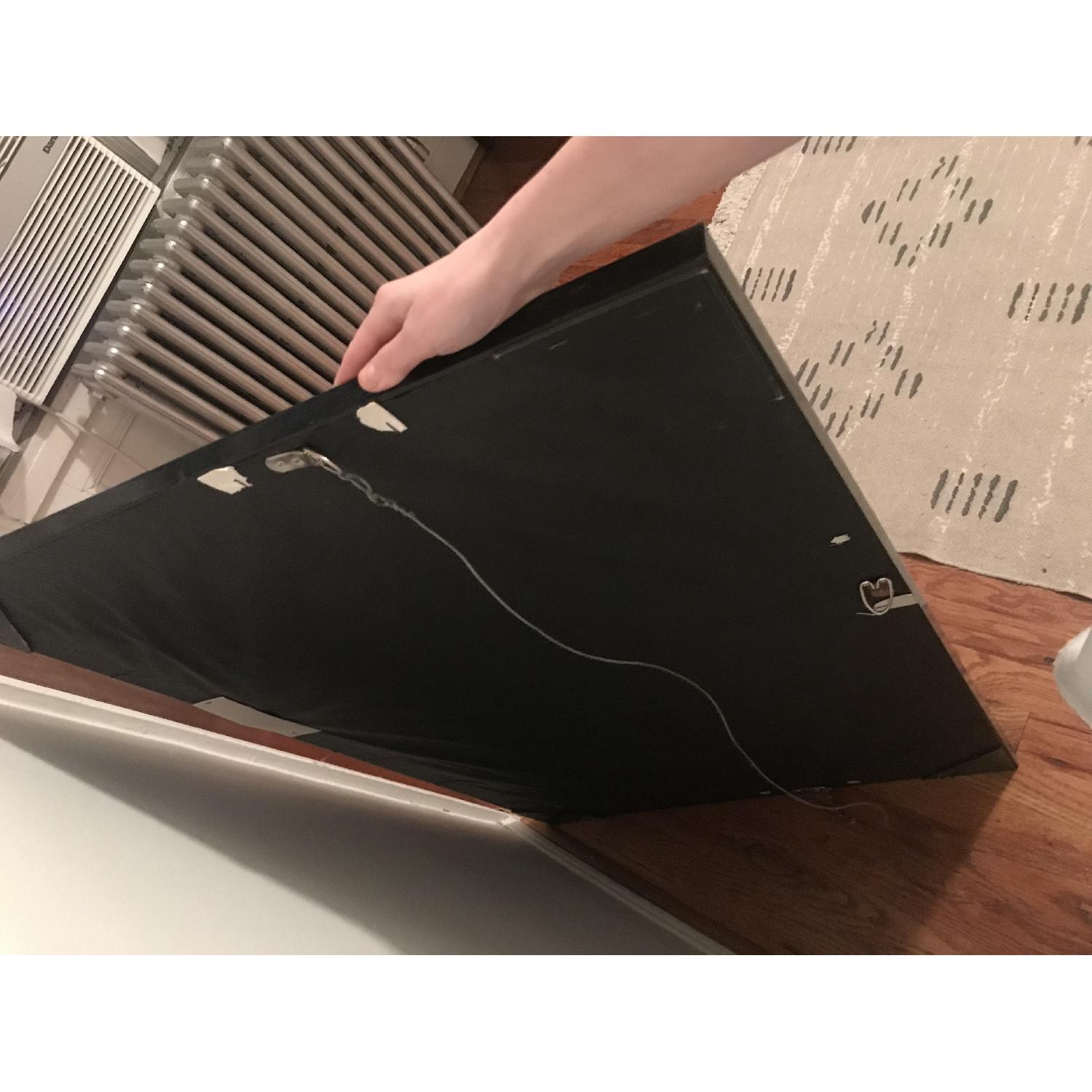 West Elm Black Gloss Lacquer Mirror - image-3