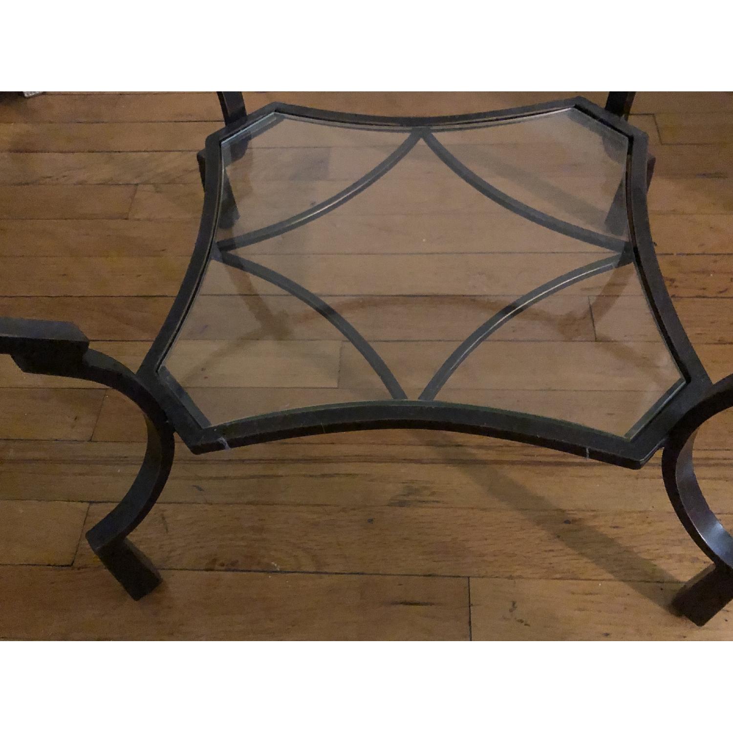 Pier 1 Chasca Glass Top End Table - image-2