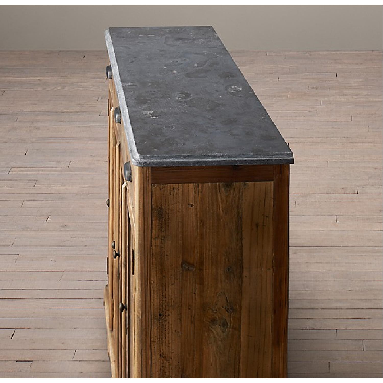 Restoration Hardware Victorian Bluestone Wood Sideboard - image-4