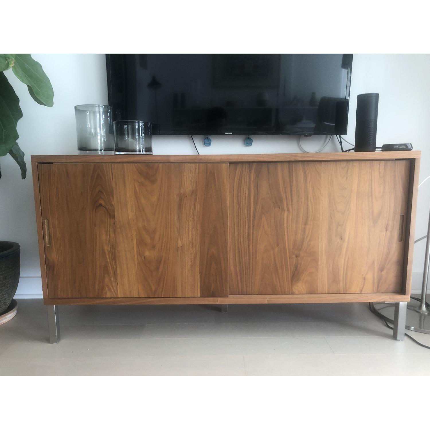 CB2 Wooden Credenza AptDeco