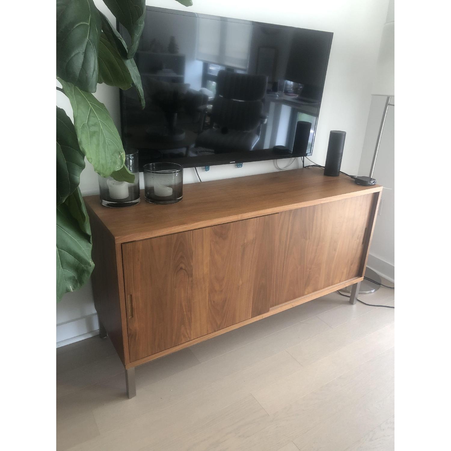CB2 Wooden Credenza AptDeco