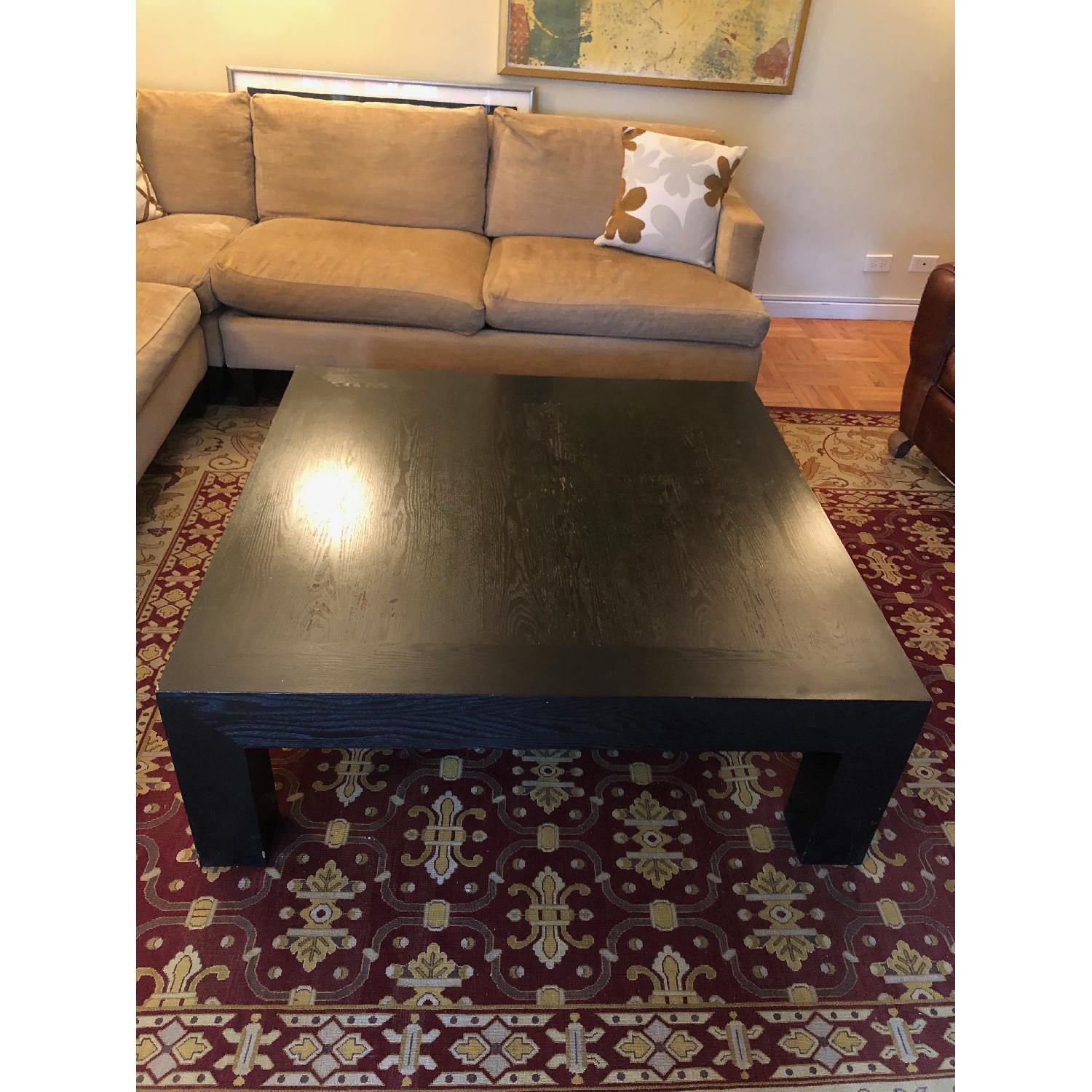 Modern Minimalist Style Coffee Table in Espresso Finish - image-2