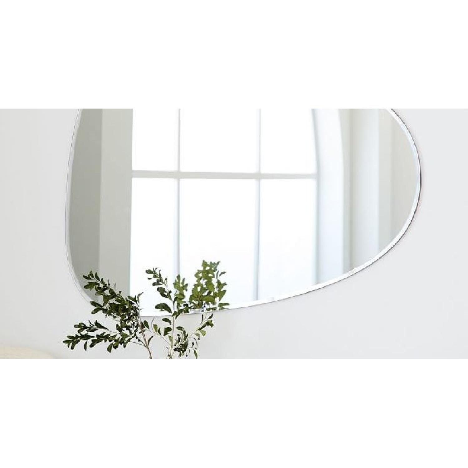 West Elm Frameless Asymmetrical Wall Mirror - image-3