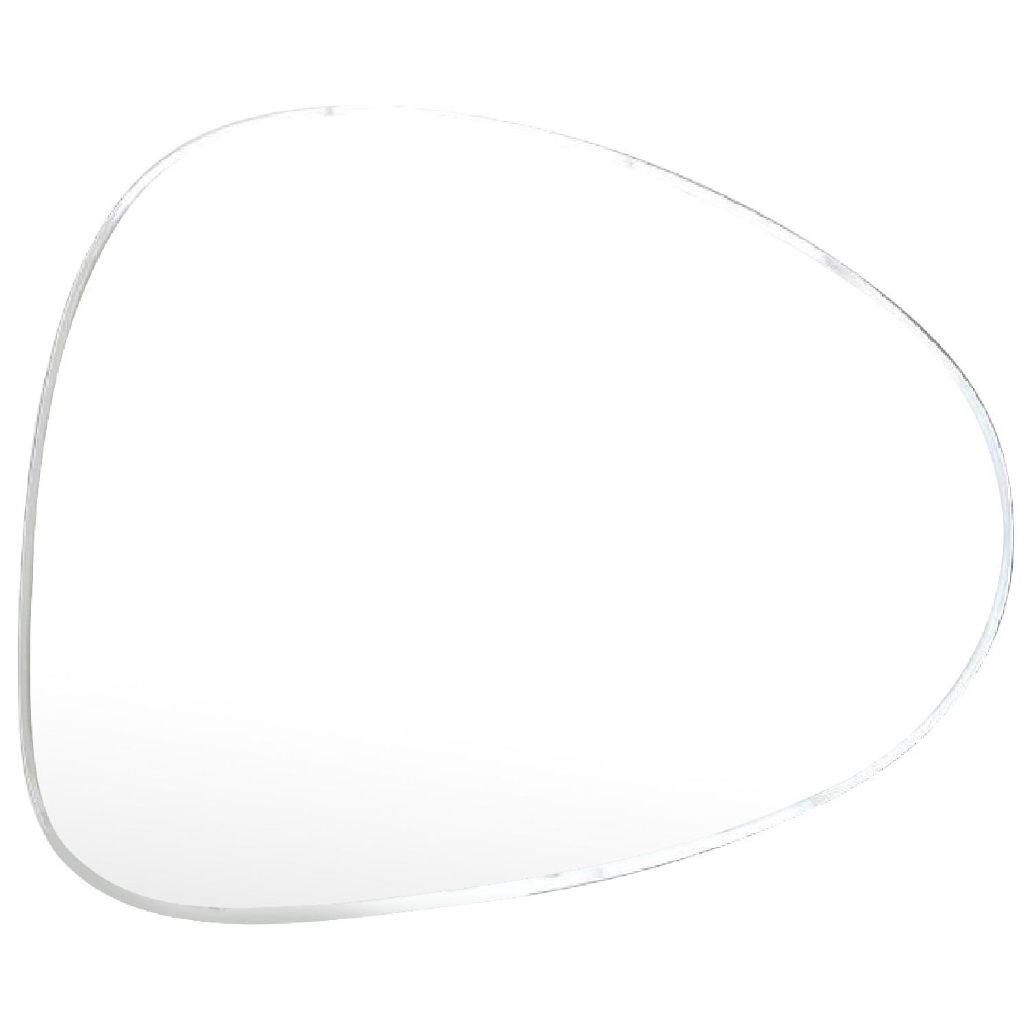 West Elm Frameless Asymmetrical Wall Mirror - image-0