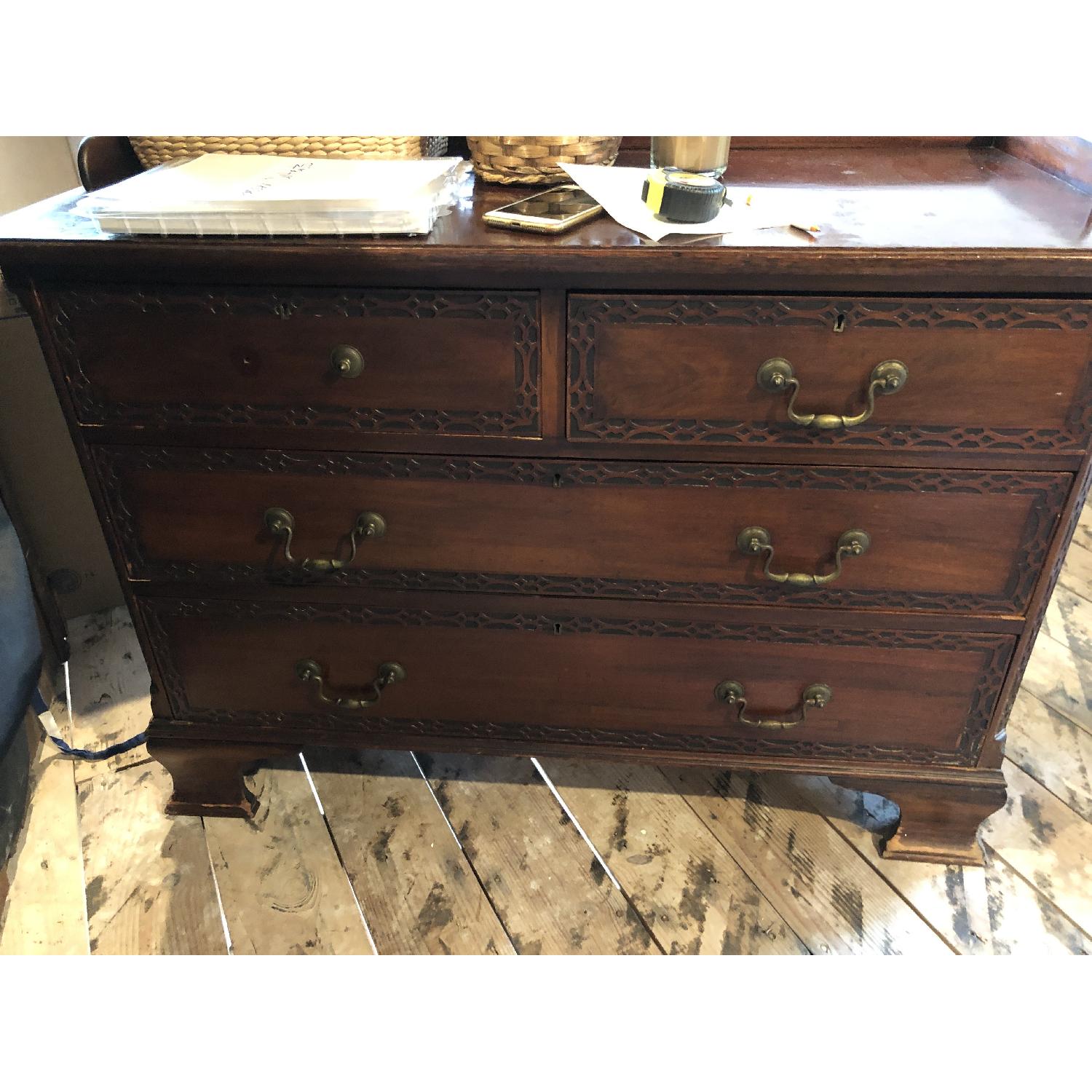 Vintage English Chest of Drawers - image-1