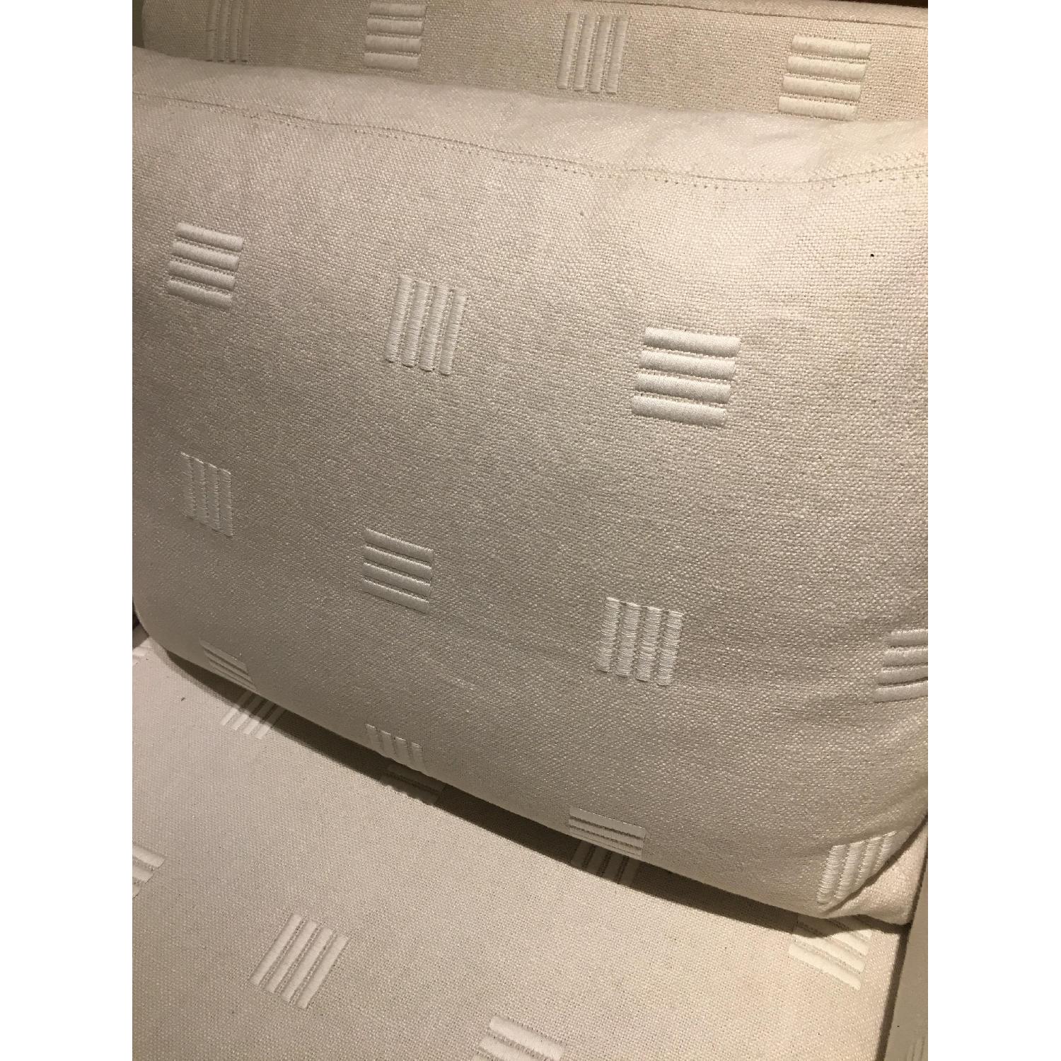 Custom Chaise Lounge in Textured Fabric - image-5