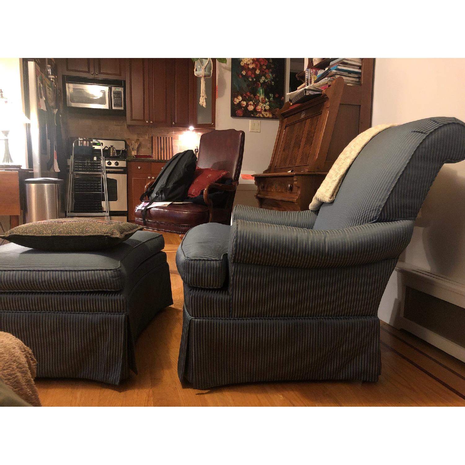 Hicory Chair Lounge Chair w/ Ottoman - image-3