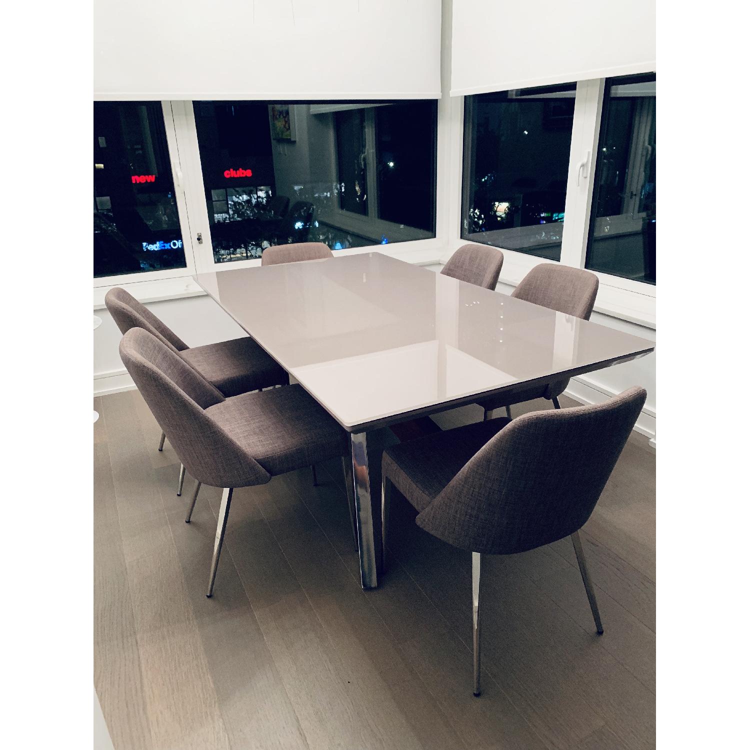 Wade Logan Link Dining Table w/ 8 Chairs - image-4