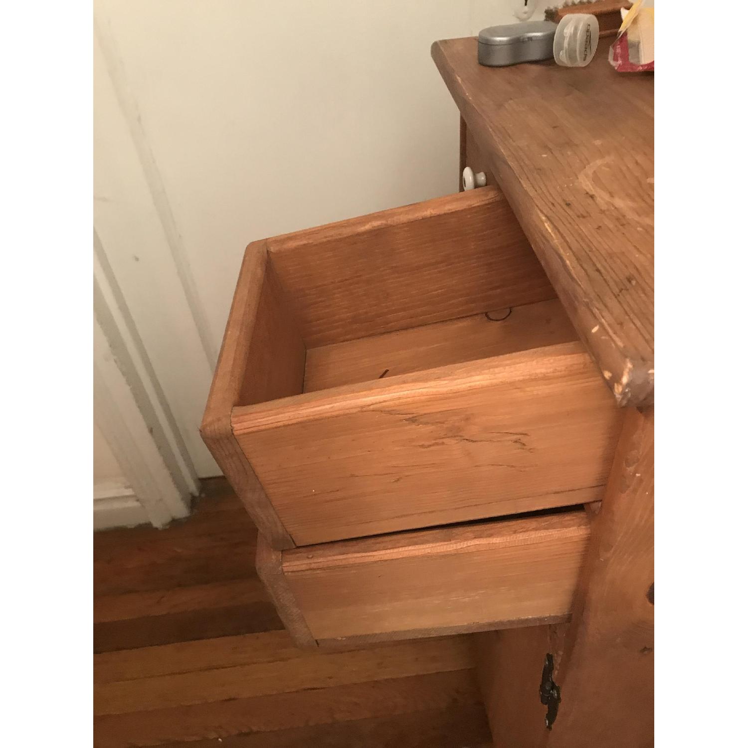 Vintage Apothecary Style Solid Wood Cabinet/Nightstand - image-2