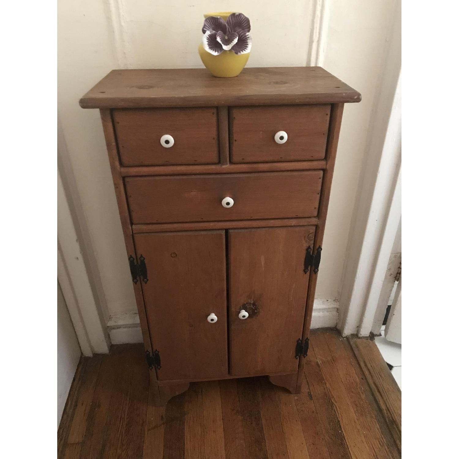 Vintage Apothecary Style Solid Wood AptDeco