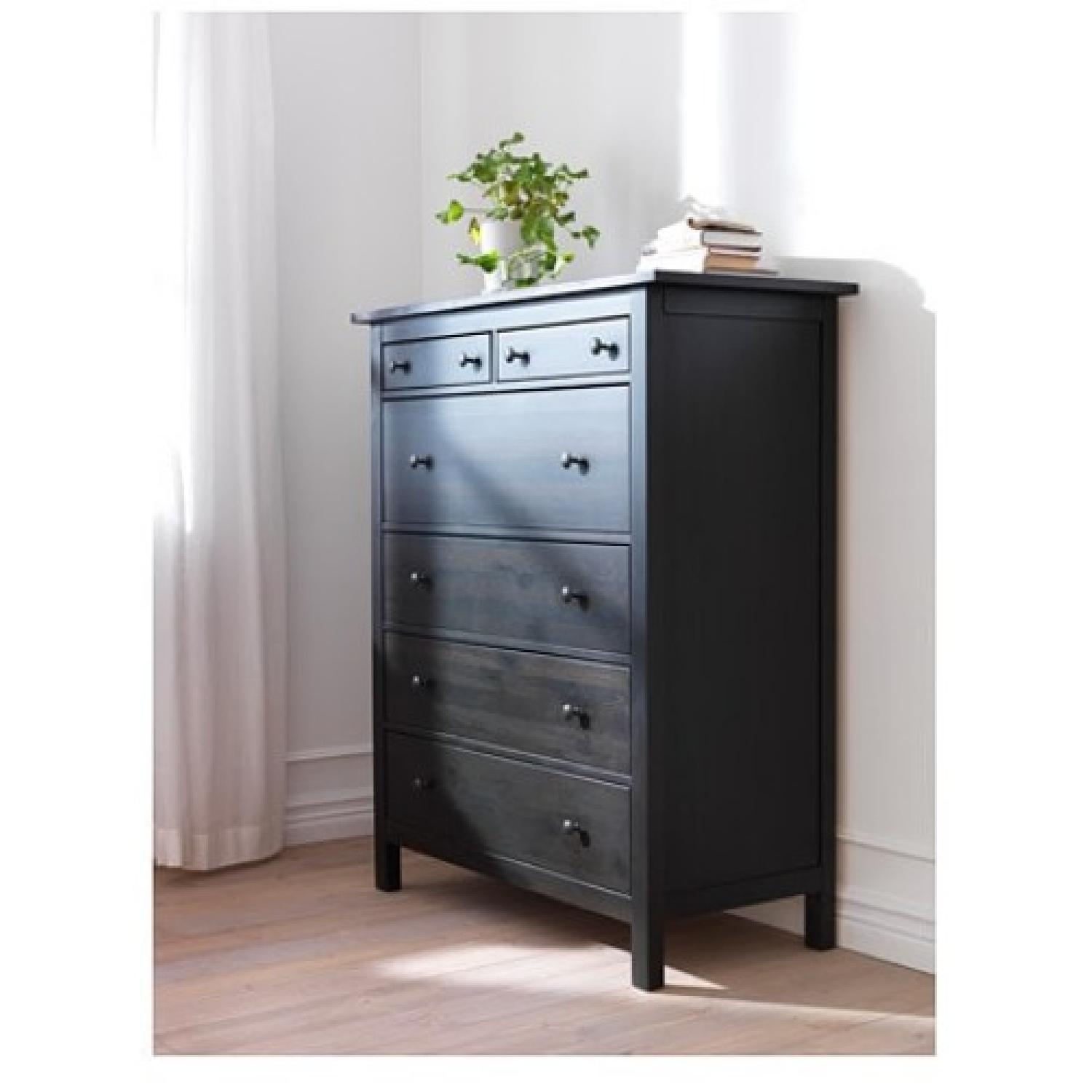 IKEA HEMNES イケアヘムネス チェスト ブラック Amazon｜IKEA Hemnes 引き出し2つ チェスト ブラック ブラウン
