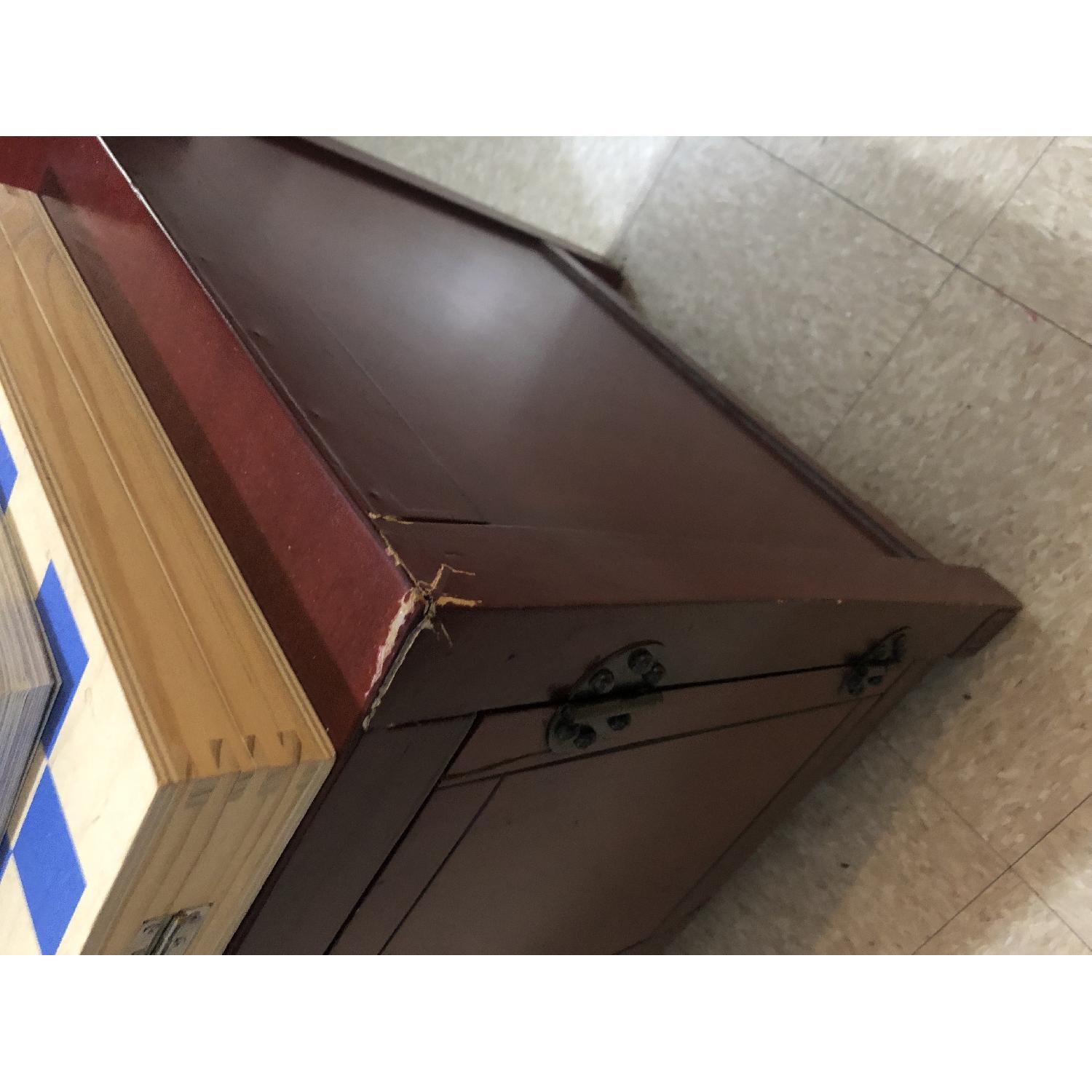 Pier 1 Mei Antique Red Media Console - image-2