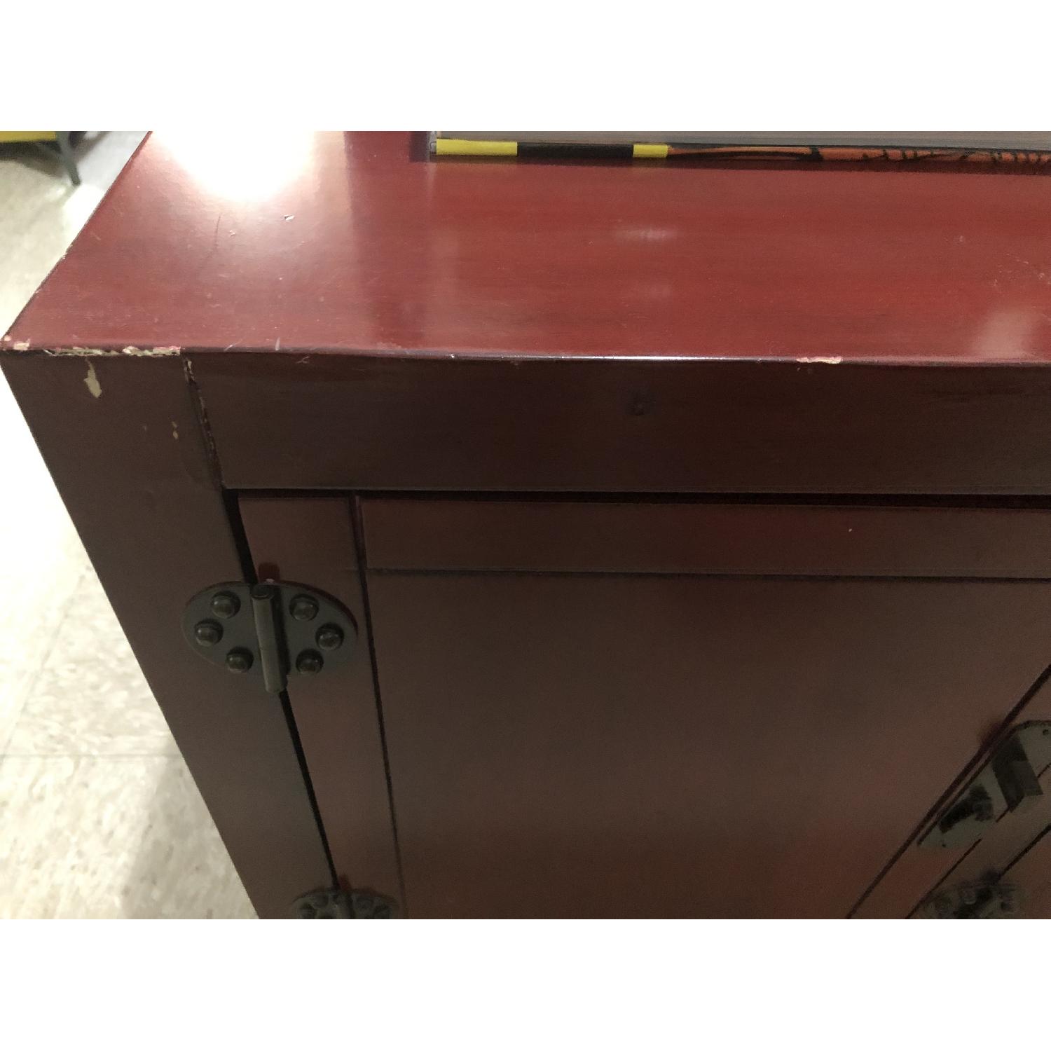 Pier 1 Mei Antique Red Media Console - image-4