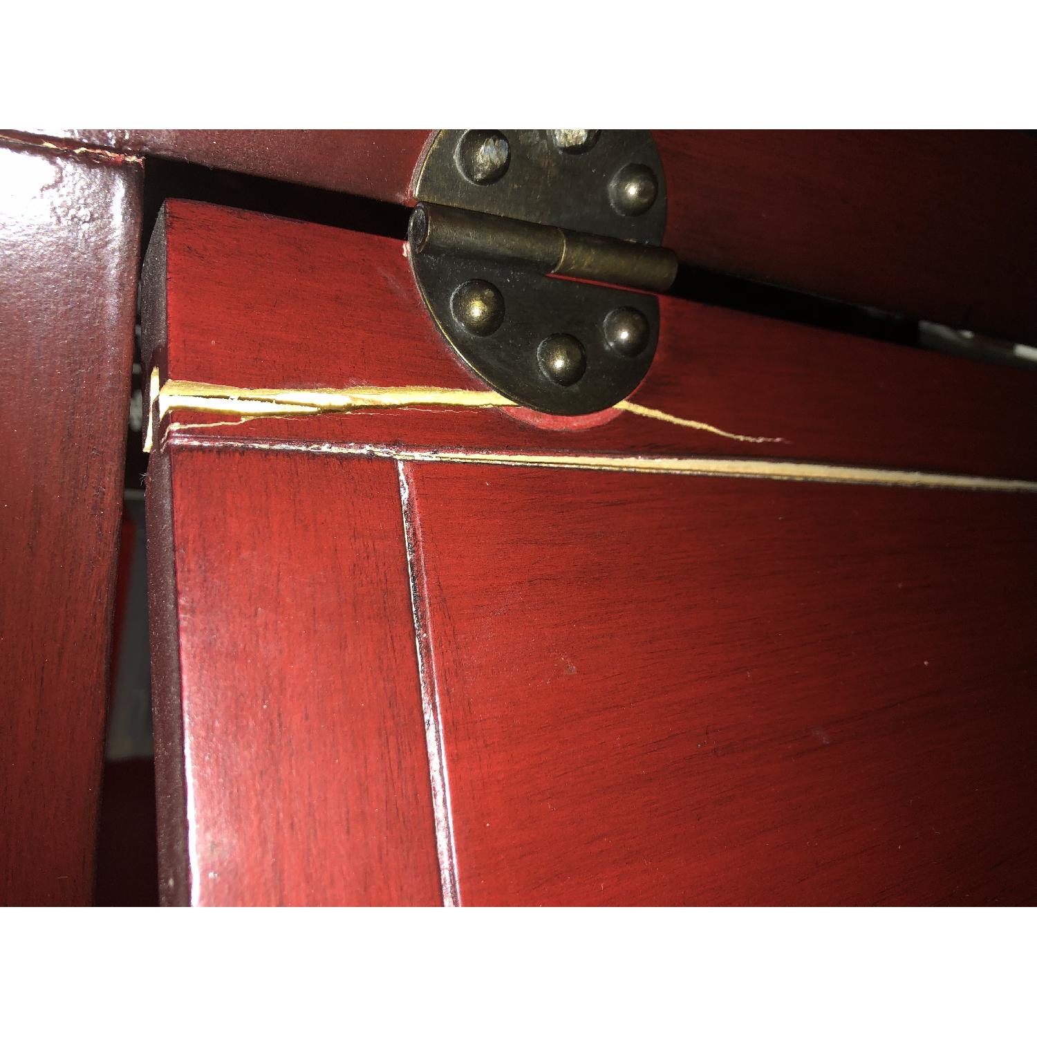 Pier 1 Mei Antique Red Media Console - image-11