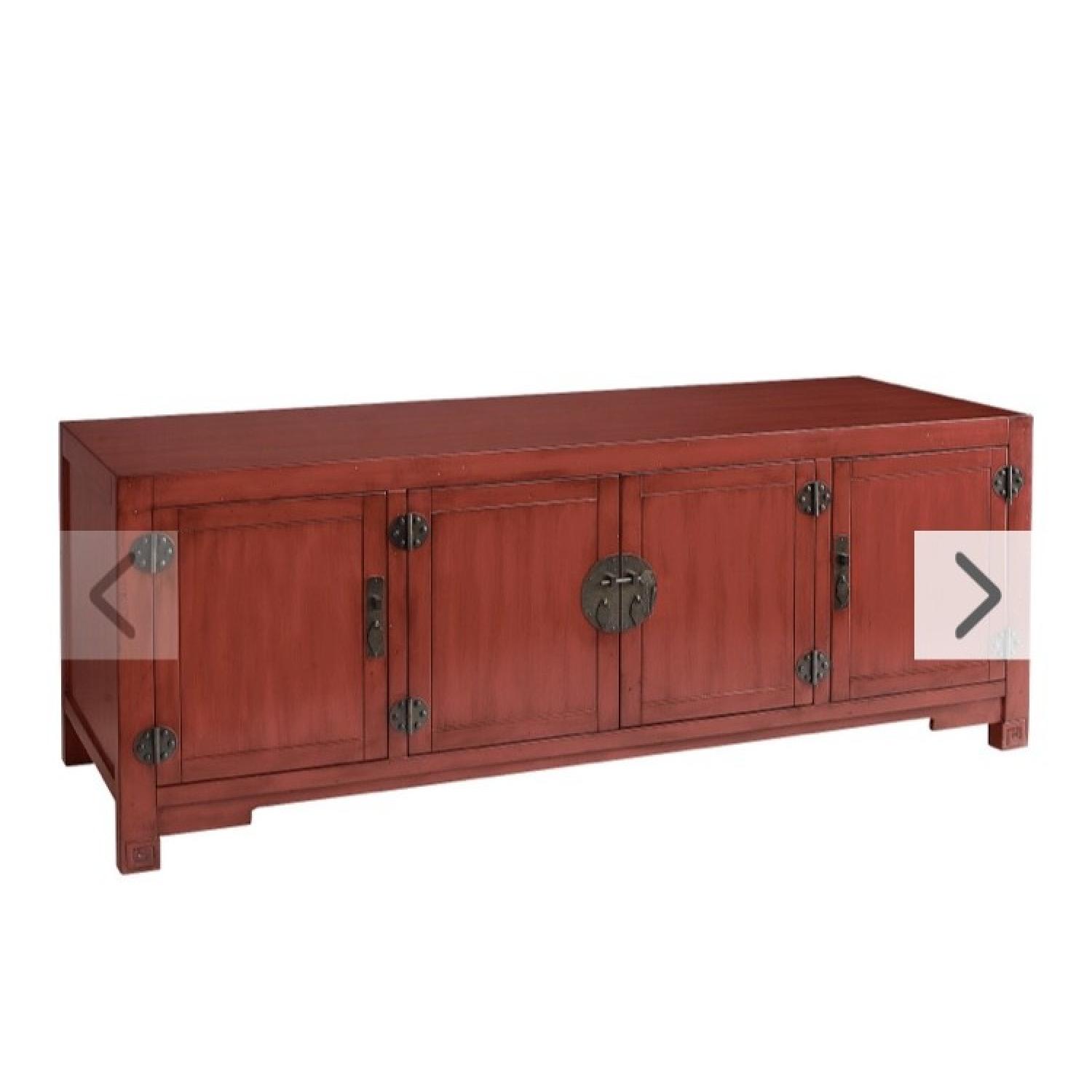 Pier 1 Mei Antique Red Media Console - image-13
